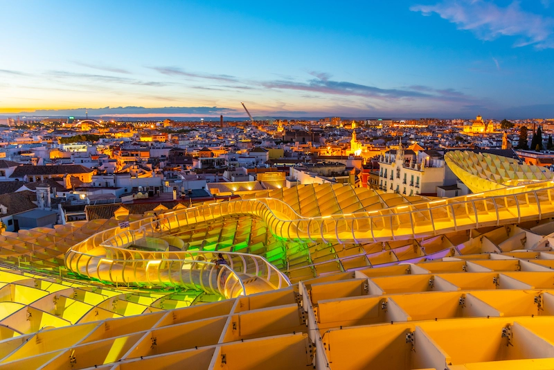 360° Panoramic Views Over Seville